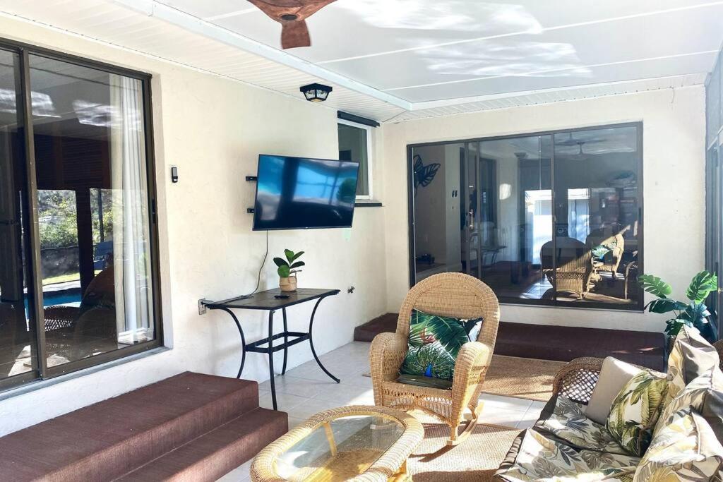 Heated Saltwater Pool Home Minutes To Beach 恩格尔伍德 外观 照片