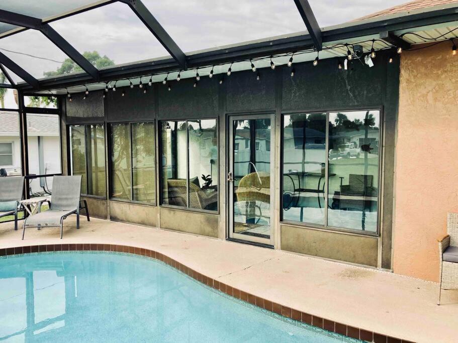 Heated Saltwater Pool Home Minutes To Beach 恩格尔伍德 外观 照片