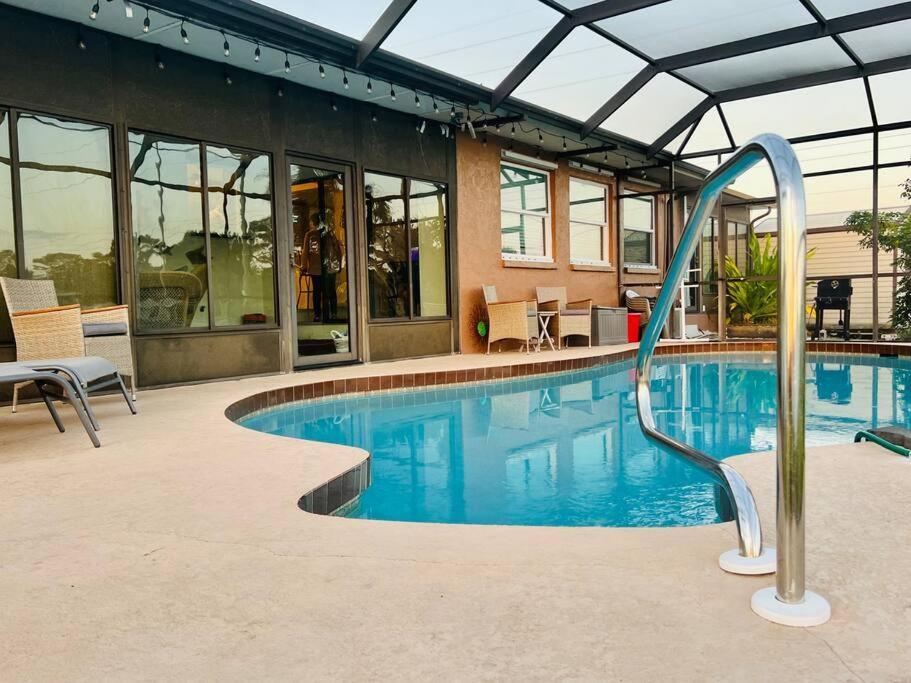 Heated Saltwater Pool Home Minutes To Beach 恩格尔伍德 外观 照片